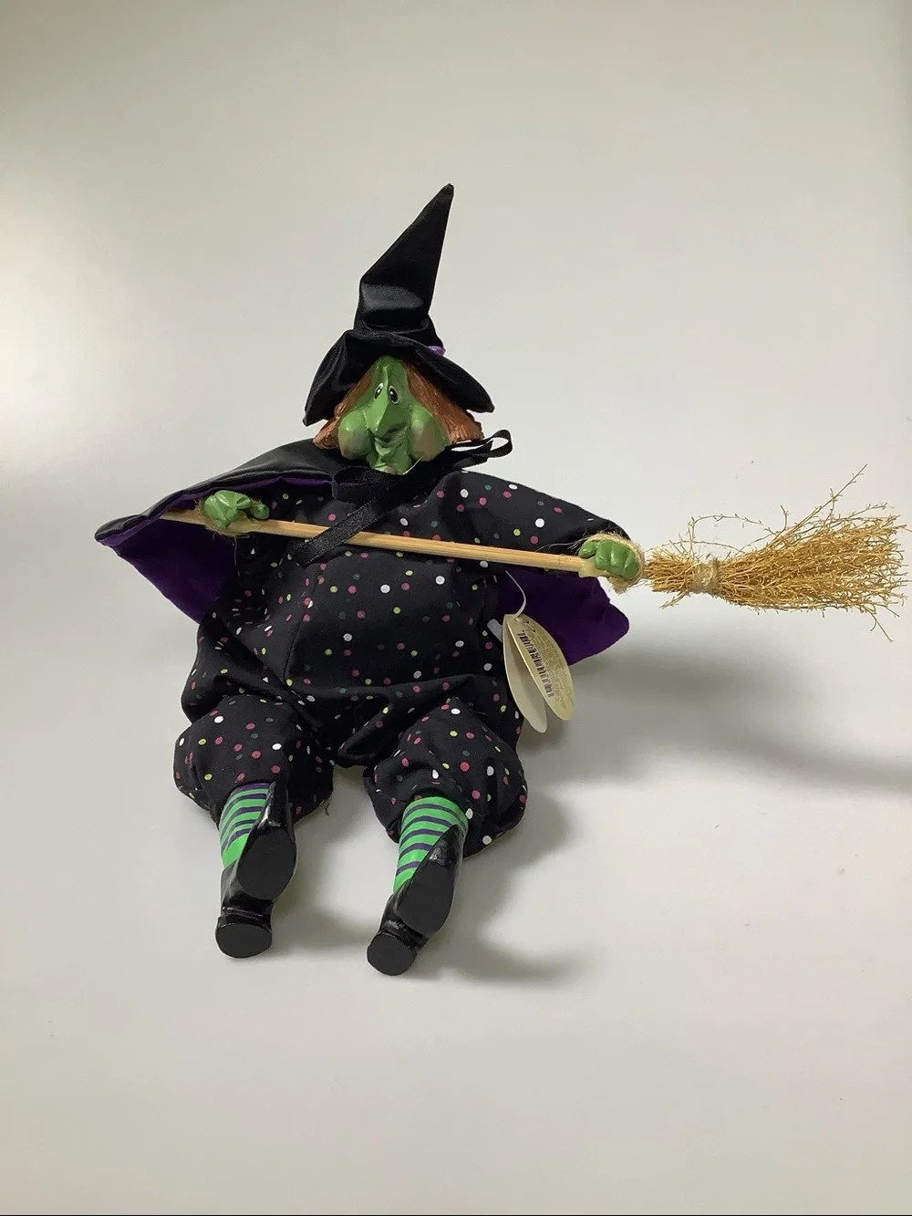 Russ Berrie Halloween figure Grizelda Witch by Kathleen Kelly Critter Factory